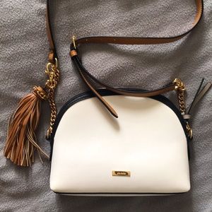 Aldo Crossbody Purse- Off-White/Tan (NWOT)